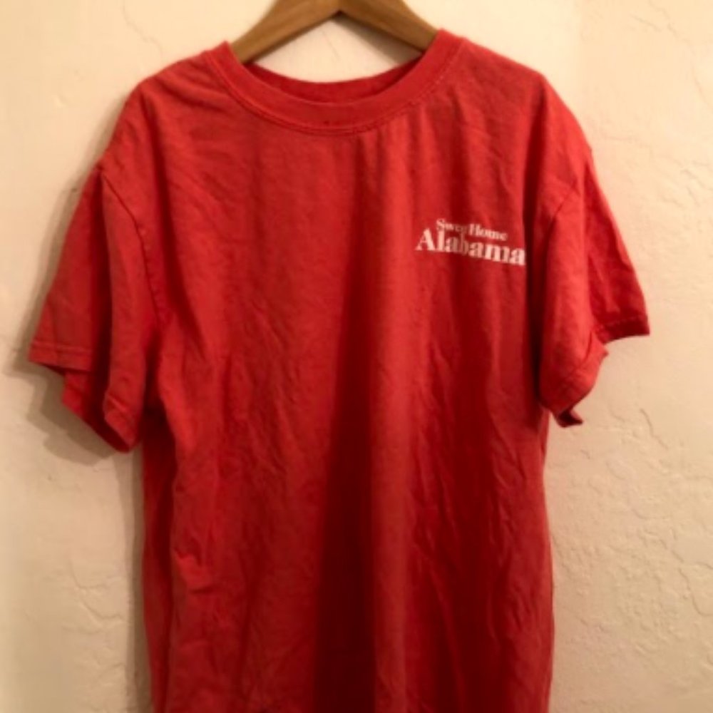 sweet home alabama pink graphic tee